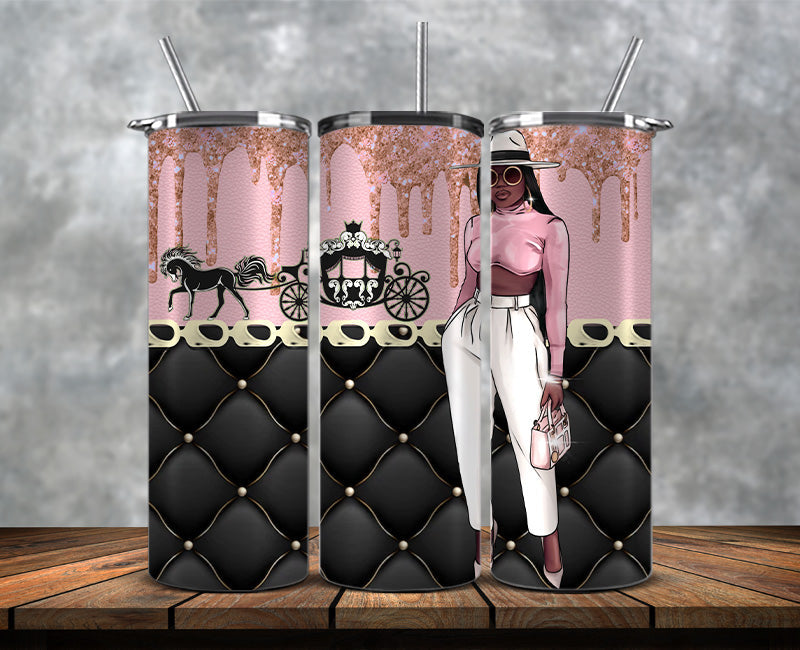 Fashion Tumbler Png, Luxury Skinny Tumbler, Coach Tumbler Png, Pattern Logo Fashion Tumbler Png 12