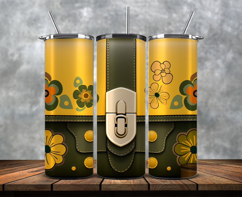 Fashion Tumbler Png, Luxury Skinny Tumbler,Louis Vuitton Tumbler Png, Pattern Logo Fashion Tumbler Png 136