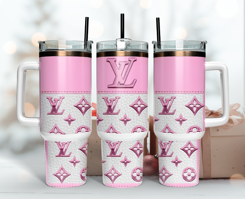 Louis Vuitton Tumbler Wrap 40oz,Tumbler Wrap with Logo Fashion - Instant PNG File 137