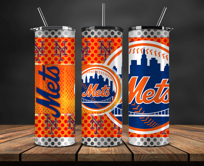 New York Mets Png, Mlb Tumbler Mlb Logo Tumbler Png 16