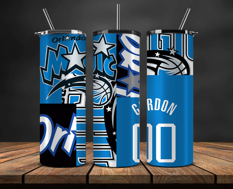 Orlando Magic Tumbler,Basketball Sports Tumbler , Basketball Tumbler Wrap, Nba Tumbler Wrap 16