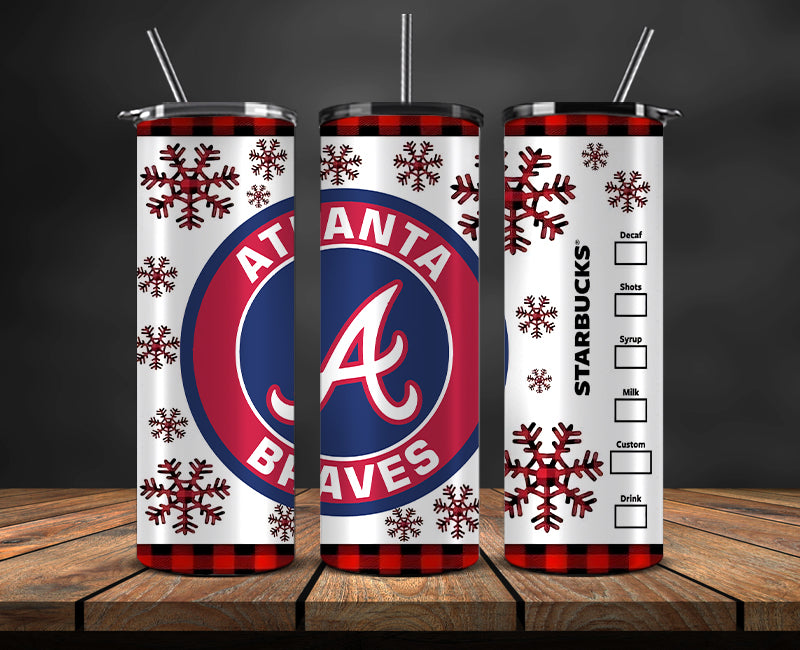 Atlanta Braves Png,Christmas MLB Tumbler Png , MLB Christmas Tumbler Wrap 17