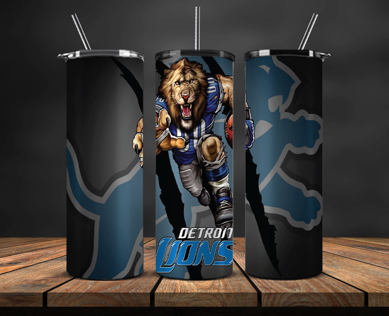Detroit Lions Tumbler Wrap ,Football Wraps 01