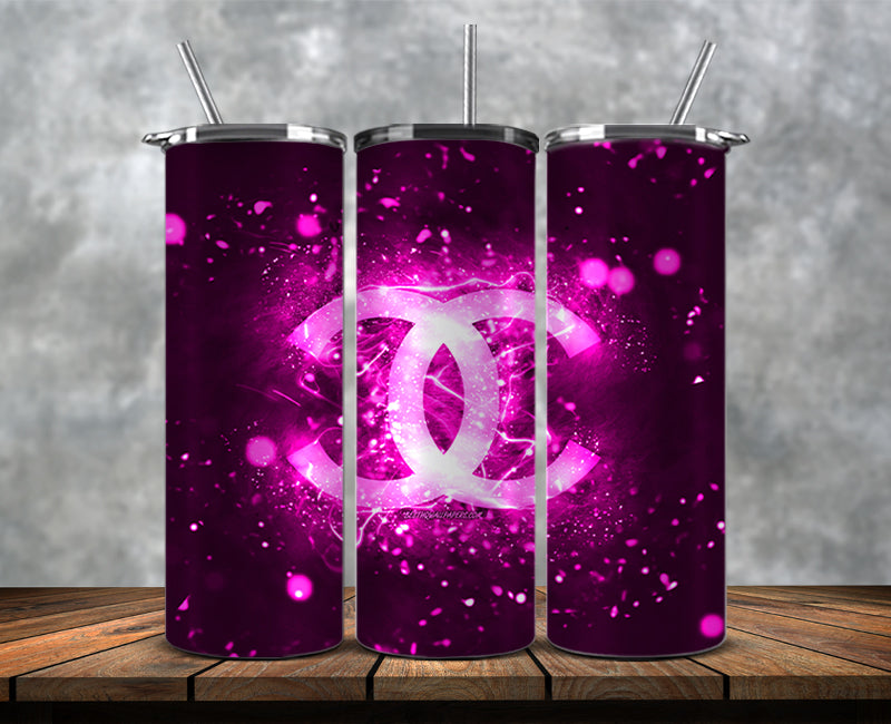 Chanel Tumbler Wrap, Chanel Logo, Fashion Patterns, Logo Fashion Tumbler, Logo LV 3d Inflatable 83