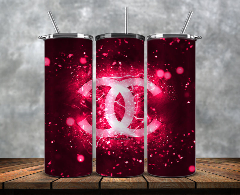 Chanel Tumbler Wrap, Chanel Logo, Fashion Patterns, Logo Fashion Tumbler, Logo LV 3d Inflatable 93