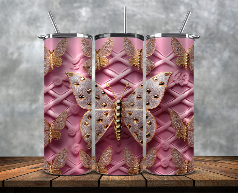 Fashion Tumbler Png, Luxury Skinny Tumbler, Coach Tumbler Png, Pattern Logo Fashion Tumbler Png 20