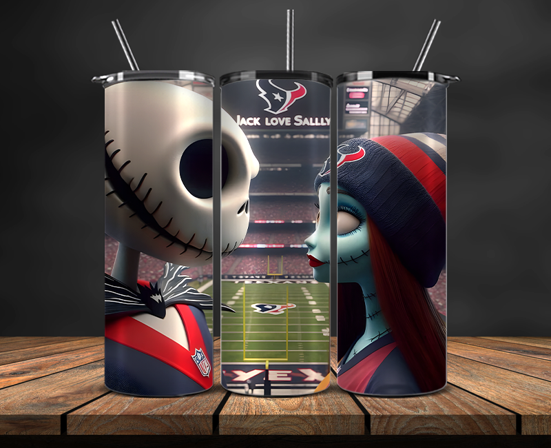 Houston Texans Tumbler Wrap, NFL Trendy Tumbler 27