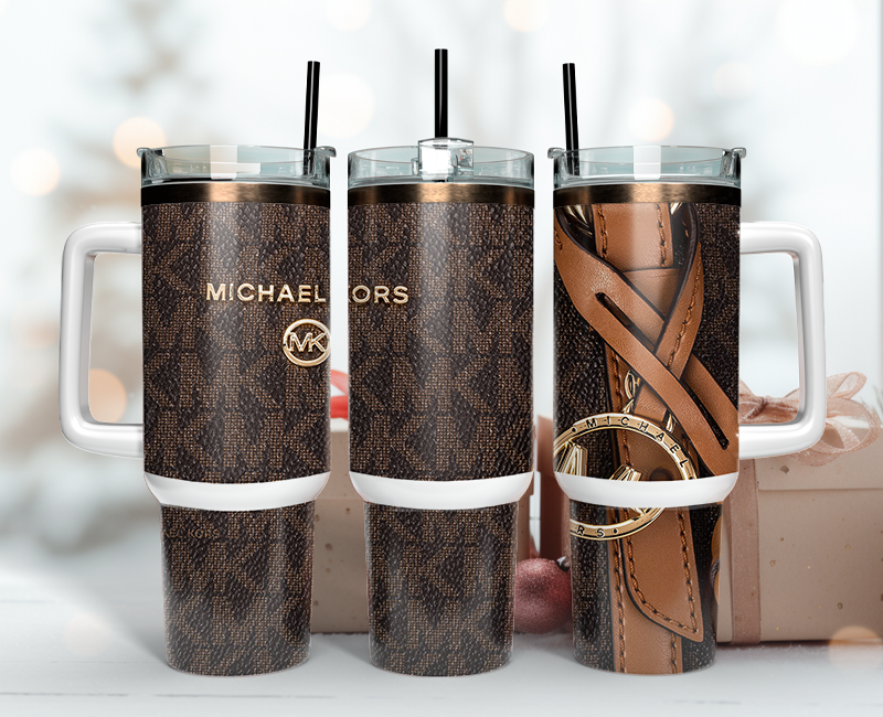 Michael Kors Tumbler Wrap 40oz,Tumbler Wrap with Logo Fashion - Instant PNG File 28