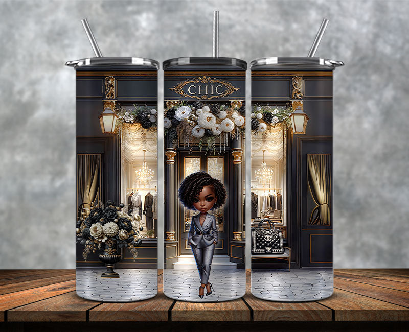 Fashion Tumbler Png, Luxury Skinny Tumbler, Coach Tumbler Png, Pattern Logo Fashion Tumbler Png 28