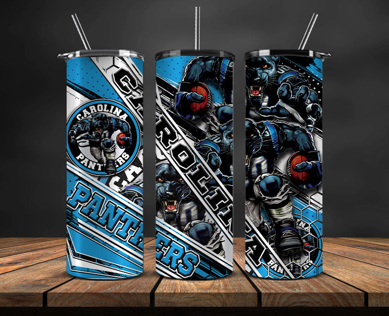Panthers Football Png, Football Tumbler Png , Nfl Tumbler Wrap 32