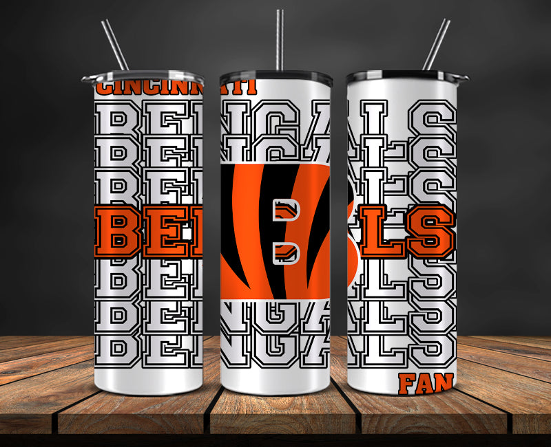 Cincinnati Bengals Tumbler, Bengals Logo,NFL Season Design 35