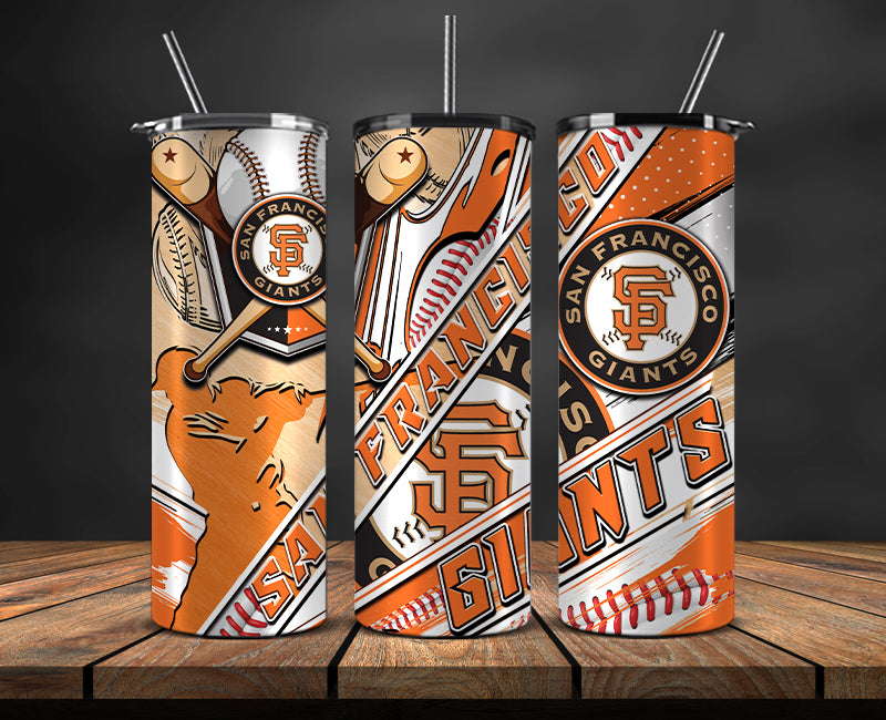 San Francisco Giants Tumbler Wrap, Mlb Tumbler Mlb Logo Tumbler Png 03