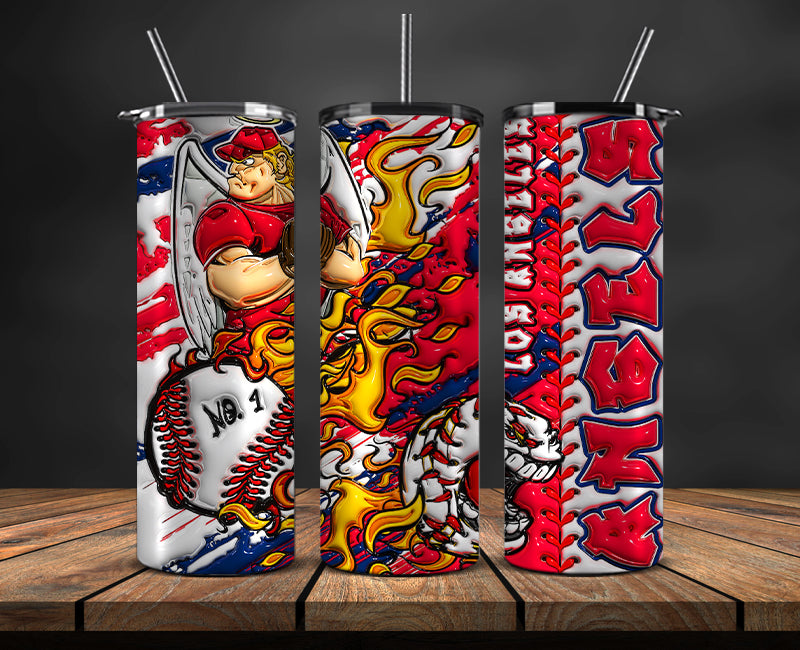 Los Angeles Angels Tumbler Wrap, Mlb Tumbler Mlb Logo Tumbler Png 41