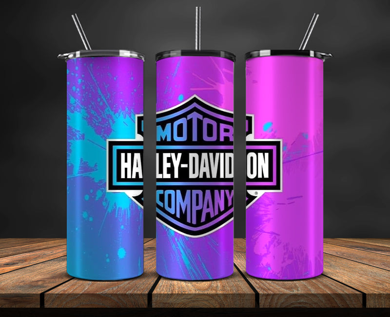 Harley Skinny Tumbler Png, Motor Harley Digital Tumbler Wrap, Moto Tumbler Wrap 42