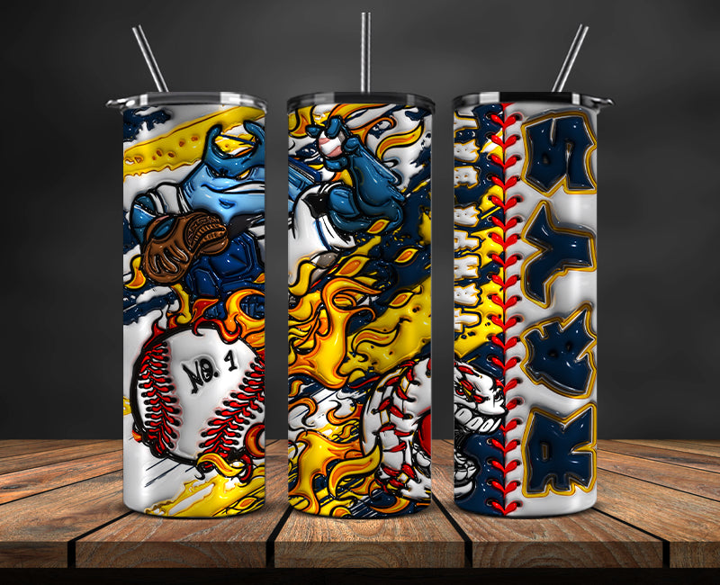 Tampa Bay Rays Tumbler Wrap, Mlb Tumbler Mlb Logo Tumbler Png 43
