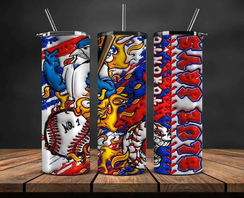 Toronto Blue Jays Tumbler Wrap, Mlb Tumbler Mlb Logo Tumbler Png 48