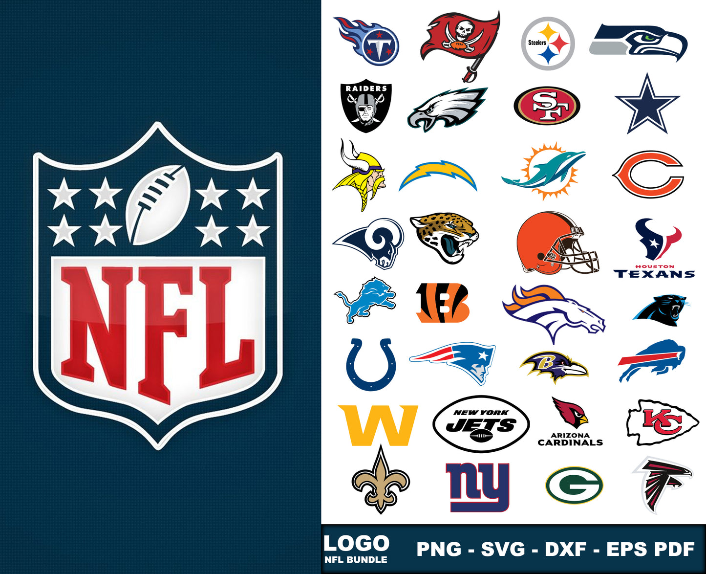 NFL Logo Svg , Football Team Svg 50