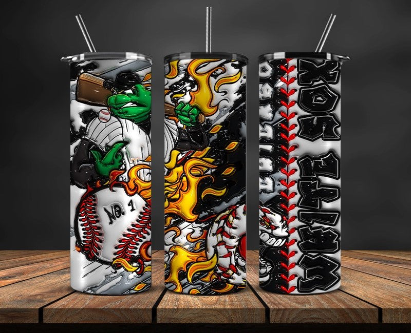 Chicago White Sox Tumbler Wrap, Mlb Tumbler Mlb Logo Tumbler Png 53