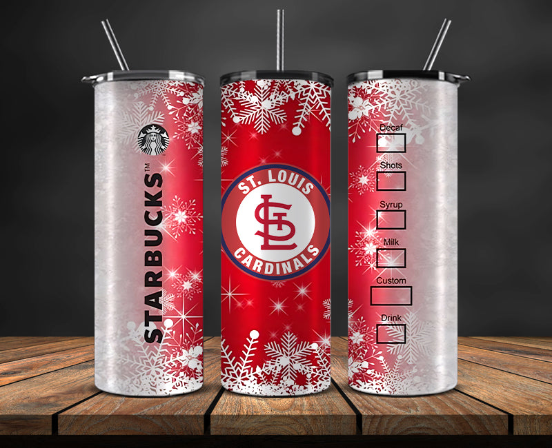 St.Louis Cardinals Png,Christmas MLB Tumbler Png , MLB Christmas Tumbler Wrap 58