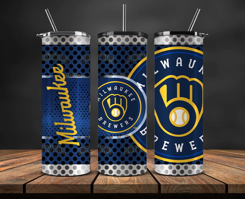 Milwaukee Brewers Png, Mlb Tumbler Mlb Logo Tumbler Png 05