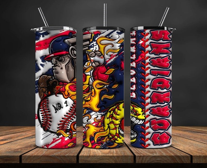 Cleveland Guardians Tumbler Wrap, Mlb Tumbler Mlb Logo Tumbler Png 60