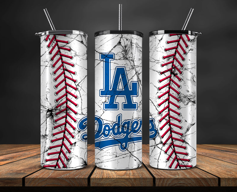 Los Angeles Dodgers Tumbler Wrap, Mlb Tumbler Mlb Logo Tumbler Png 61