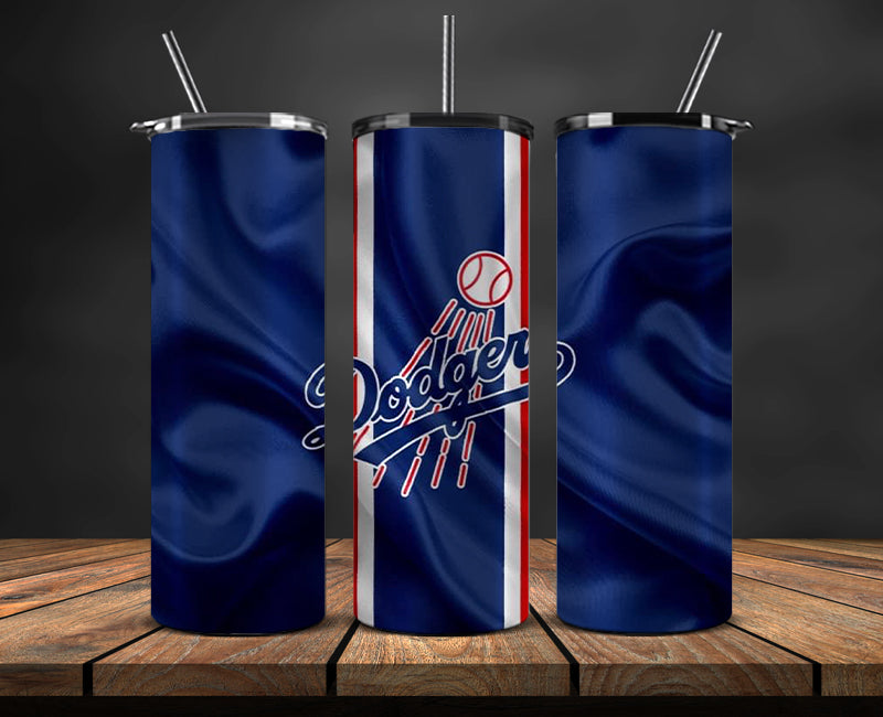 Los Angeles Dodgers Tumbler Wrap, Mlb Tumbler Mlb Logo Tumbler Png 64