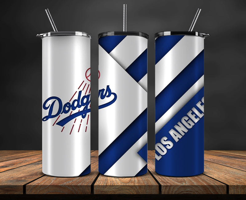 Los Angeles Dodgers Tumbler Wrap, Mlb Tumbler Mlb Logo Tumbler Png 65