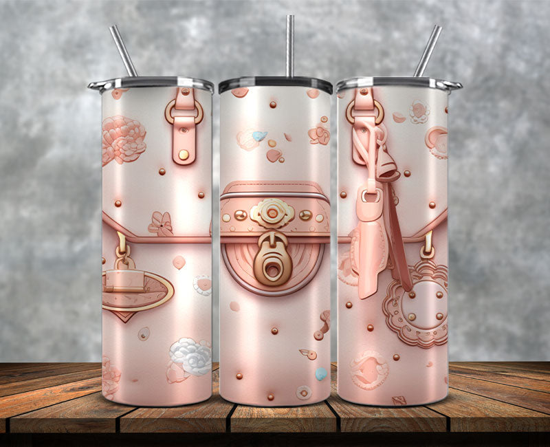 Fashion Tumbler Png, Luxury Skinny Tumbler,Louis Vuitton Tumbler Png, Pattern Logo Fashion Tumbler Png 67