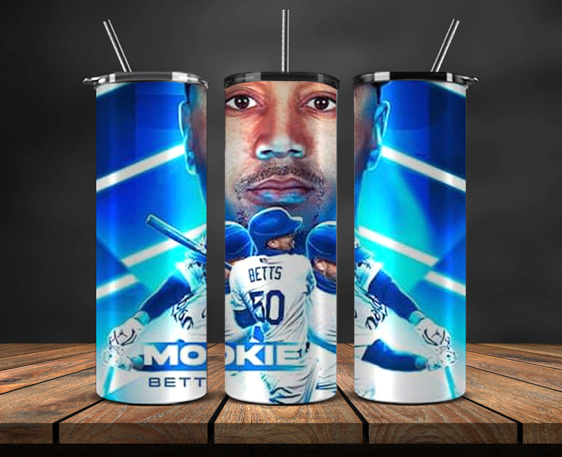 Los Angeles Dodgers Tumbler Wrap, Mlb Tumbler Mlb Logo Tumbler Png 69