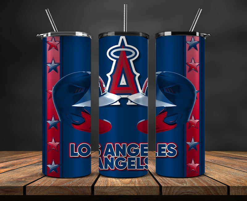 Los Angeles Angels Tumbler Wrap, Mlb Tumbler Mlb Logo Tumbler Png 74