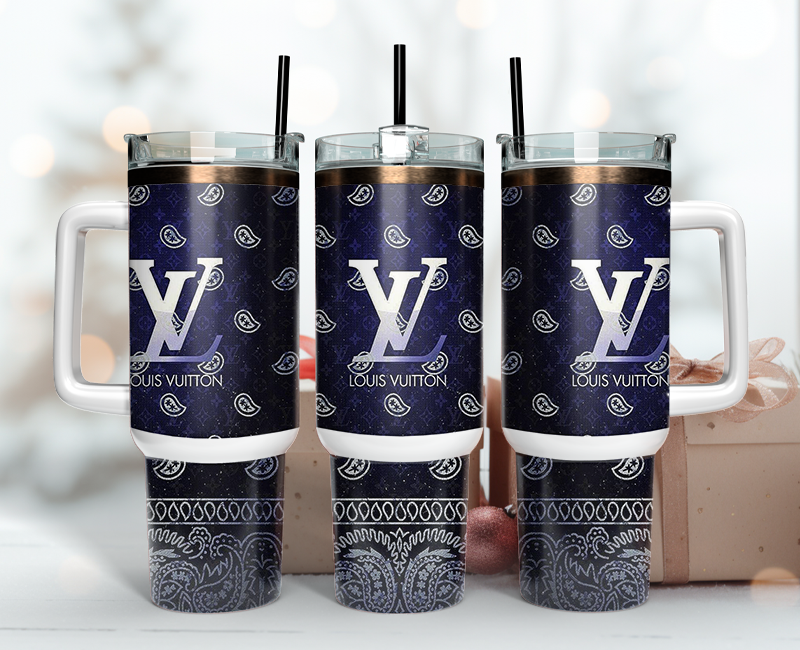 Louis Vuitton Tumbler Wrap 40oz,Tumbler Wrap with Logo Fashion - Instant PNG File 75