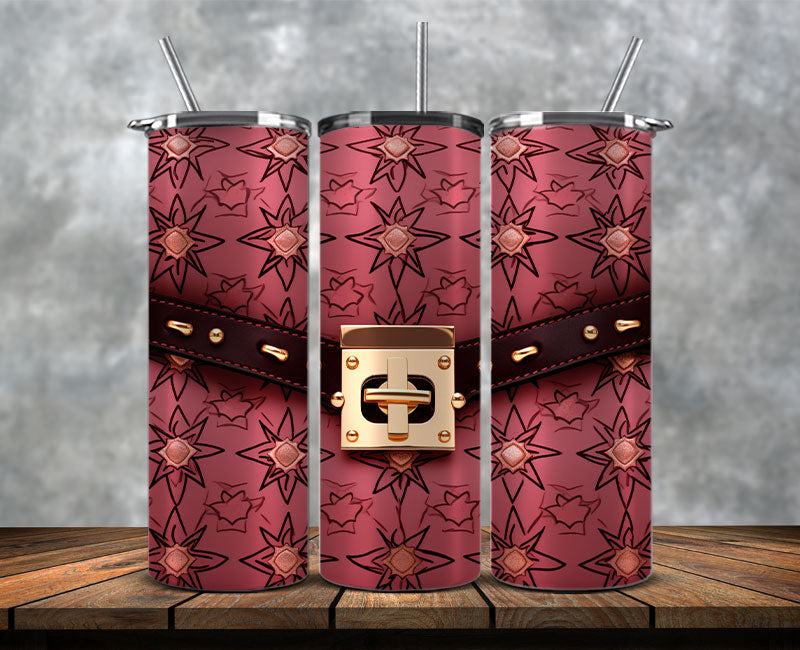 Fashion Tumbler Png, Luxury Skinny Tumbler,Louis Vuitton Tumbler Png, Pattern Logo Fashion Tumbler Png 85