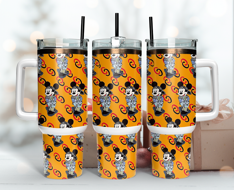 Gucci Tumbler Wrap 40oz,Tumbler Wrap with Logo Fashion - Instant PNG File 85