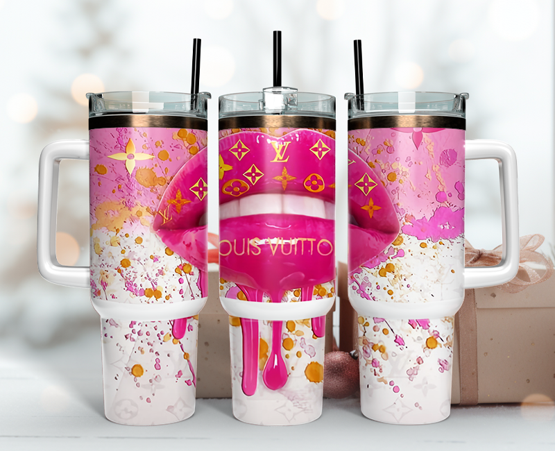 Louis Vuitton Tumbler Wrap 40oz,Tumbler Wrap with Logo Fashion - Instant PNG File 86