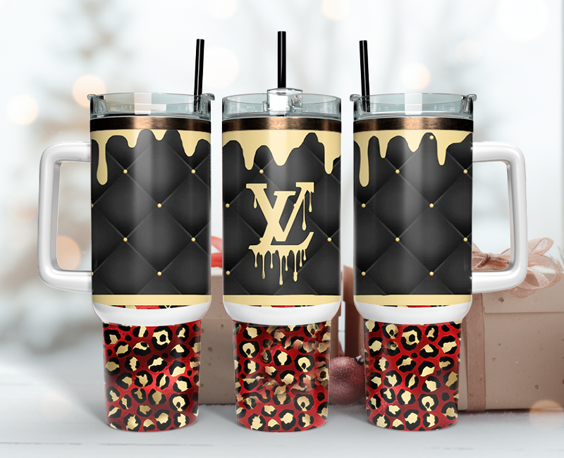 Louis Vuitton Tumbler Wrap 40oz,Tumbler Wrap with Logo Fashion - Instant PNG File 99