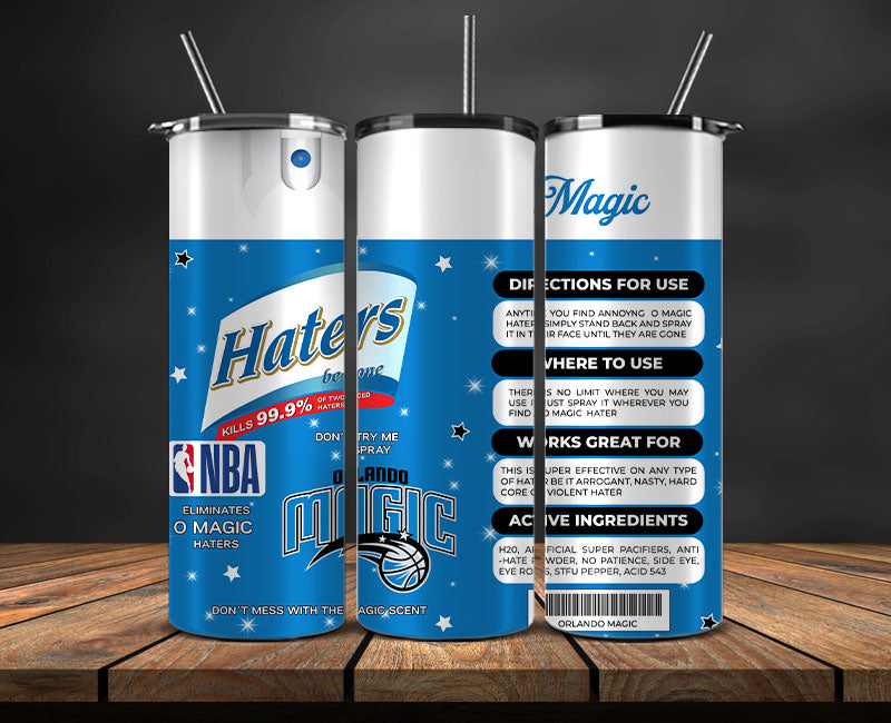 Orlando Magic Tumbler Wrap, NBA Tumbler Png , NBA DS-101