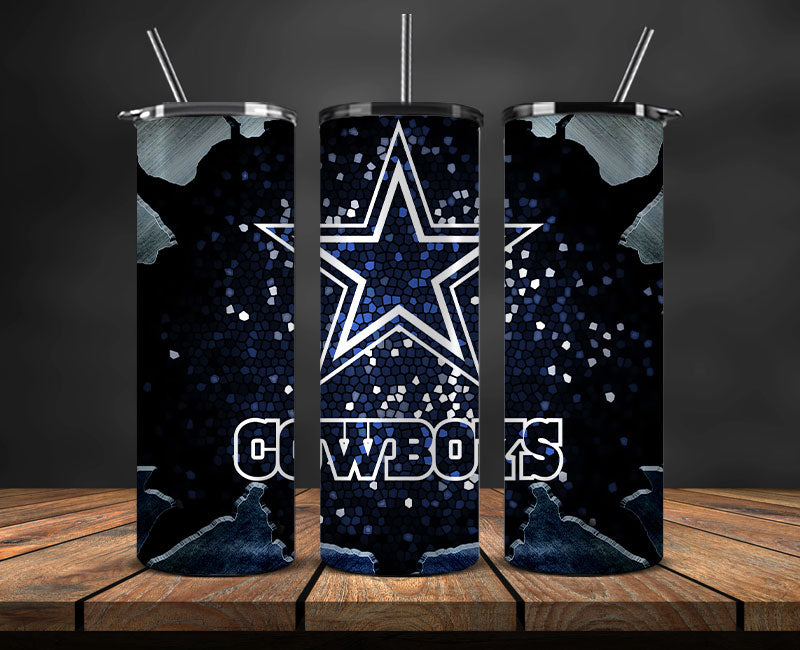 Dallas Cowboys Tumbler Wraps ,Cowboys Logo, Nfl Tumbler Png Tumbler 10 ...
