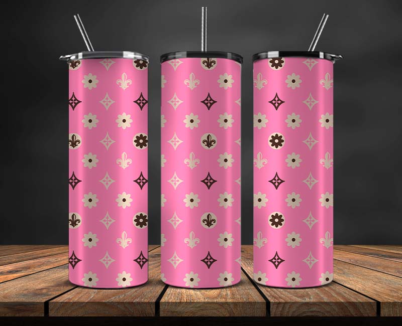 Brand Logo Tumbler Wrap , Fashion Logo Tumbler Wrap, Skinny Tumbler 20oz, Brand Tumbler Wrap 106