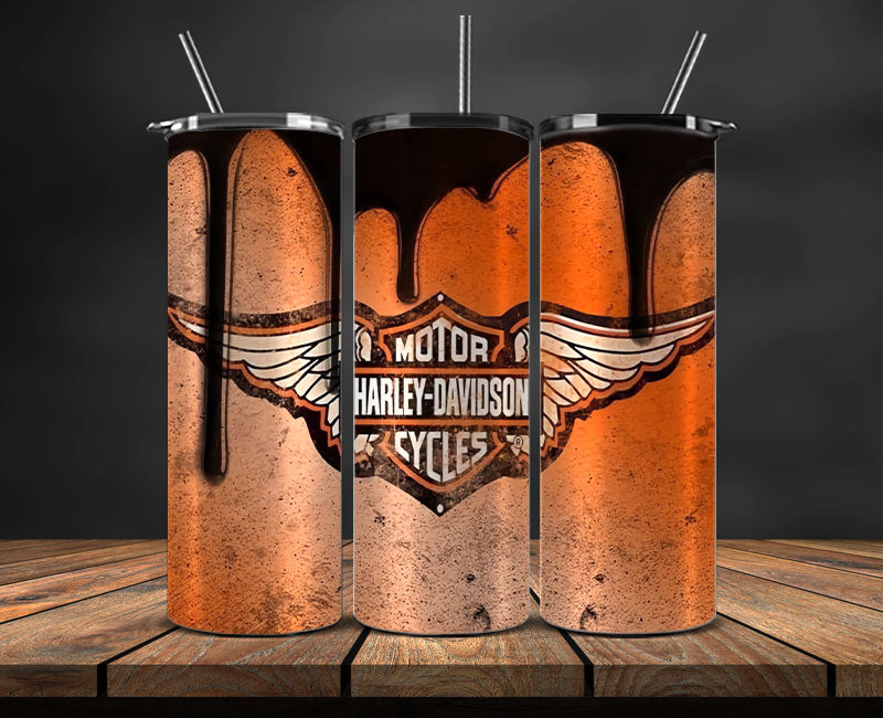 Harley Skinny Tumbler Png, Motor Harley Digital Tumbler Wrap, Moto Tumbler Wrap Design 106