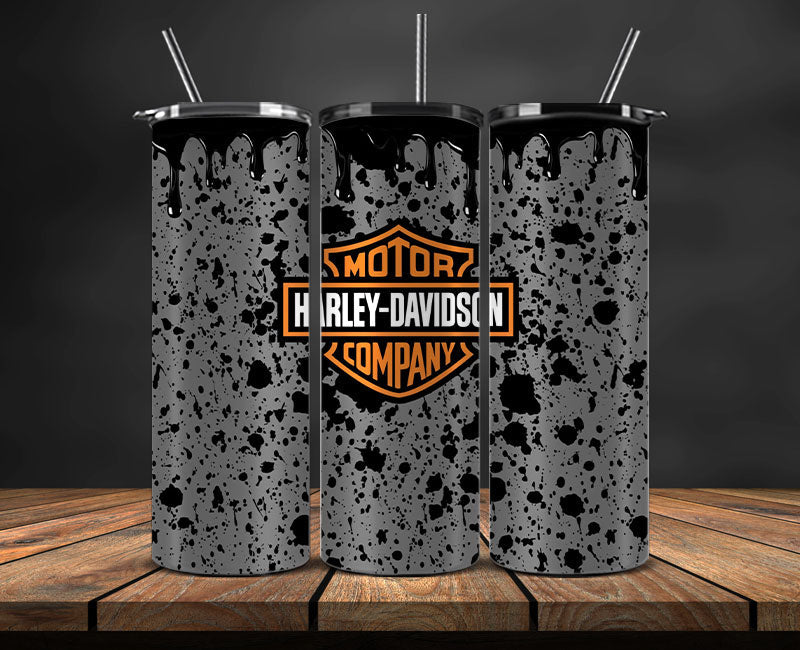 Harley Skinny Tumbler Png, Motor Harley Digital Tumbler Wrap, Moto Tumbler Wrap Design 10