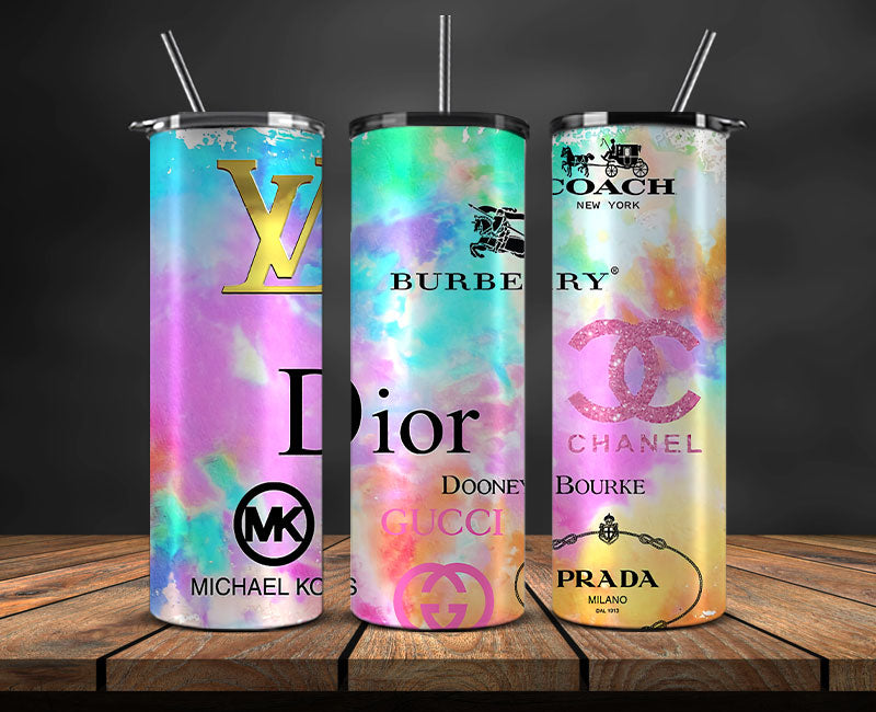 Brand Logo Tumbler Wrap , Fashion Logo Tumbler Wrap, Skinny Tumbler 20oz, Brand Tumbler Wrap 10
