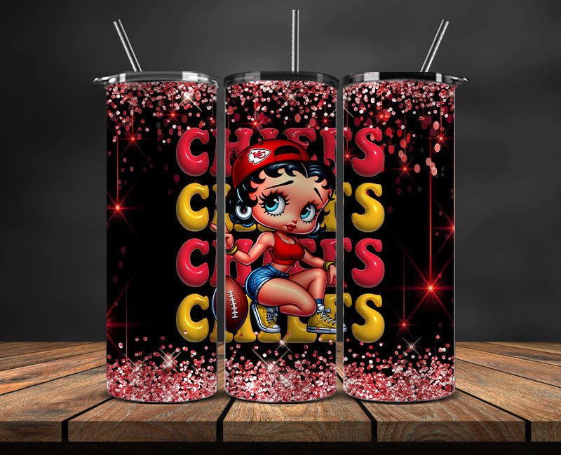 Kansas City Chiefs Tumbler Wraps, NFL Tumbler Wrap By AI, AI Tumbler Wrap 10