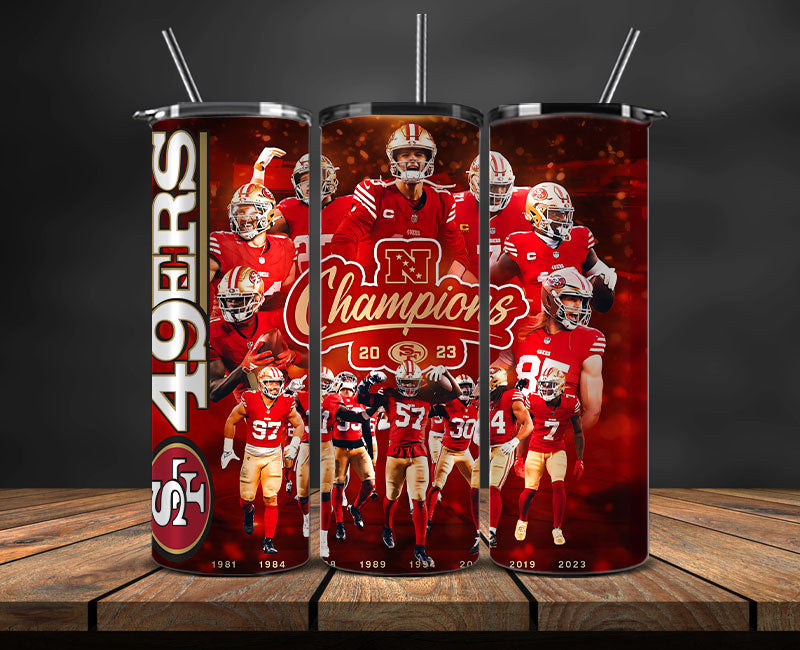 Kansas City Chiefs Vs San Francisco 49ers Super Bowl Tumbler Png, Super Bowl 2024 Tumbler Wrap 35
