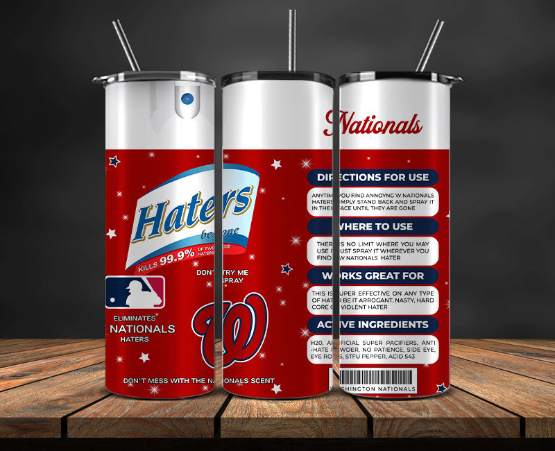 Washington Nationals Tumbler Wrap, MLB Tumbler Pn , MLB Tumbler Wrap Design New-10