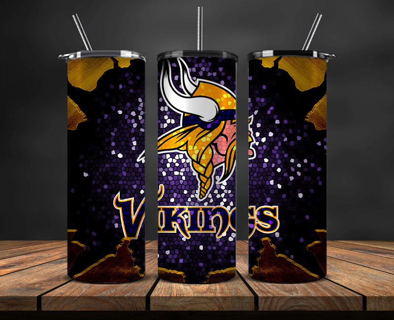 Minnesota Vikings Tumbler Wraps ,Vikings Logo, Nfl Tumbler Png Tumbler 117