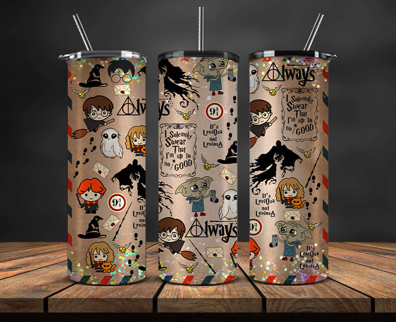 Harry Skinny Tumbler Wrap ,Harry Magic Tumbler , Magic Tumbler, Movie Tumbler Wrap 11