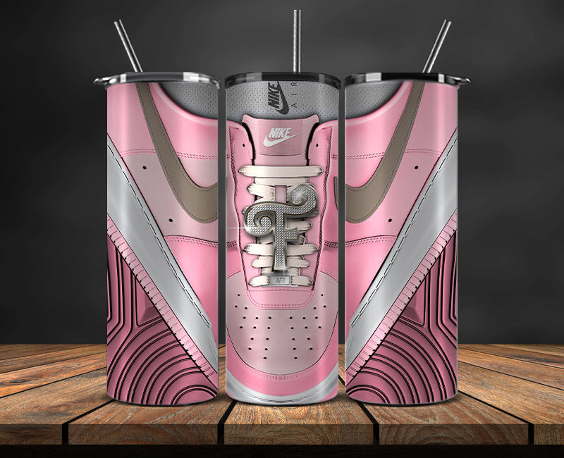 Alphabet Sneaker Tumbler Wrap ,Pink Diamond Sneaker Tumbler Wrap 11