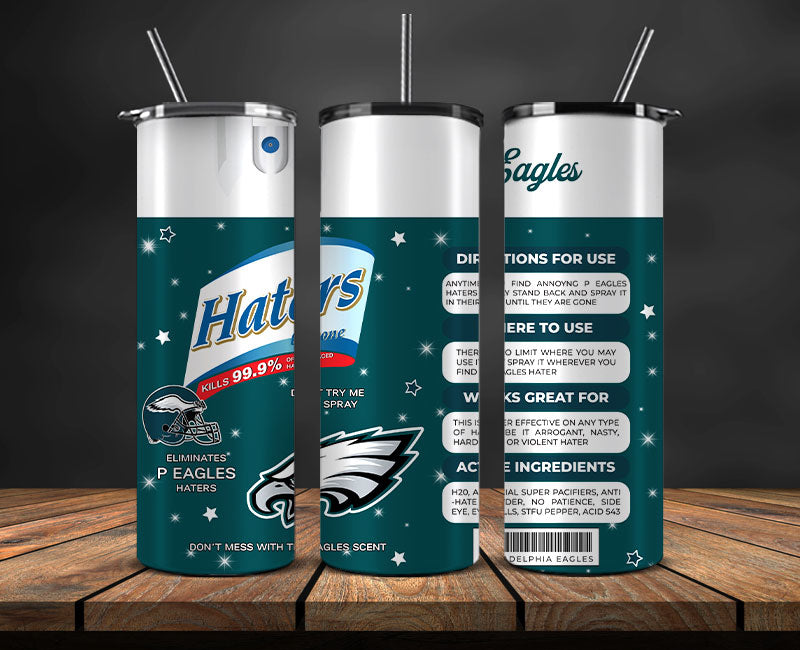 Philadelphia Eagles Haters Be Gone Tumbler Png, Nfl Tumbler Png 12