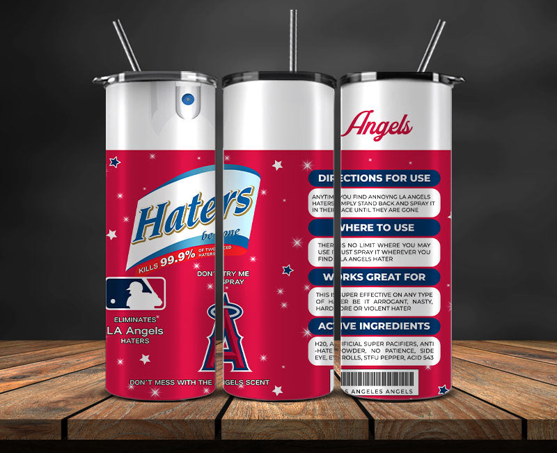 Los Angeles Angels Tumbler Wrap, MLB Tumbler Pn , MLB Tumbler Wrap Design New-12